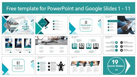 Plantillas gratis de Informes para Google Slides y PowerPoint.